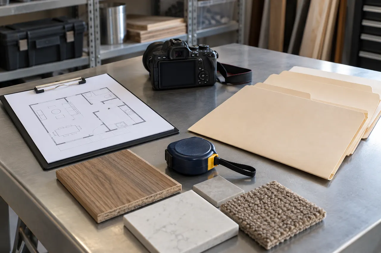 Photographs and repair records — Plano