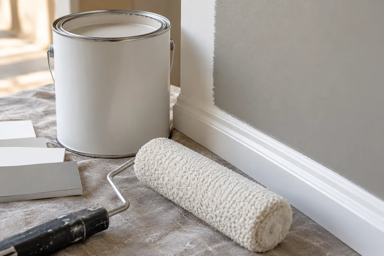 Interior acrylic finish — Plano