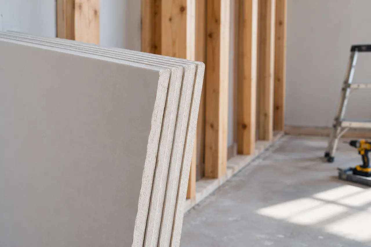 Gypsum wall and ceiling panels — Plano