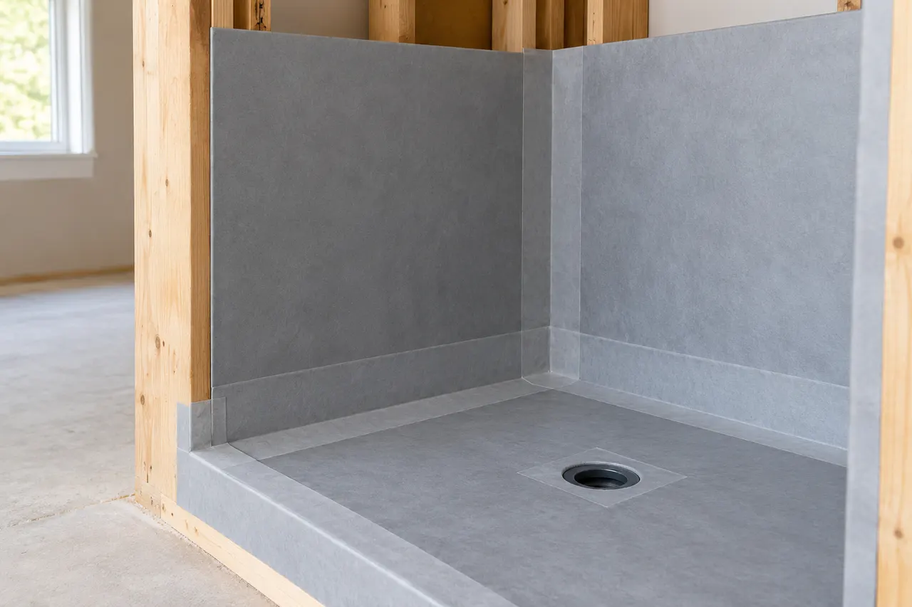 Bonded sheet waterproofing — Plano