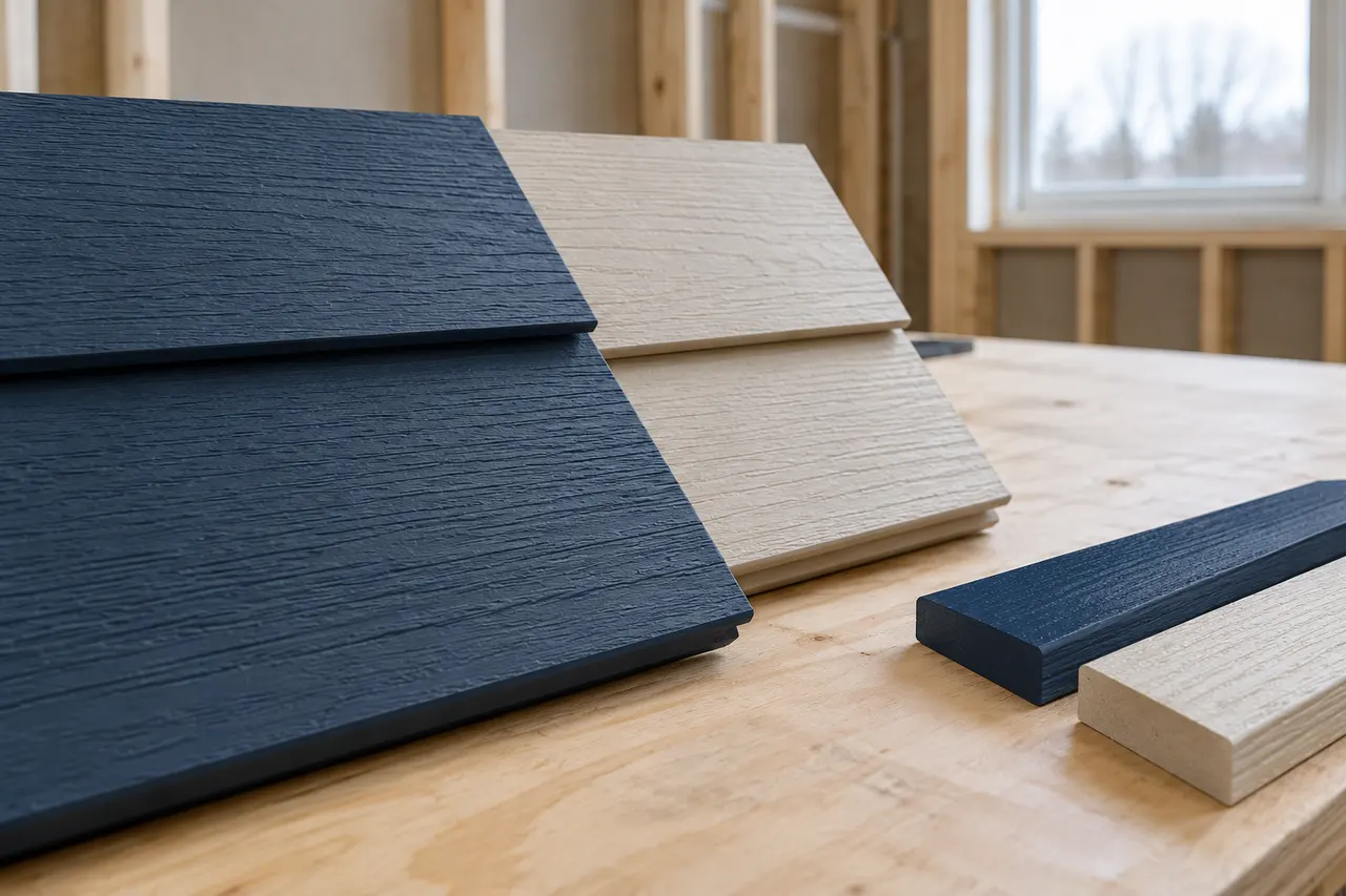 Engineered wood siding — Plano