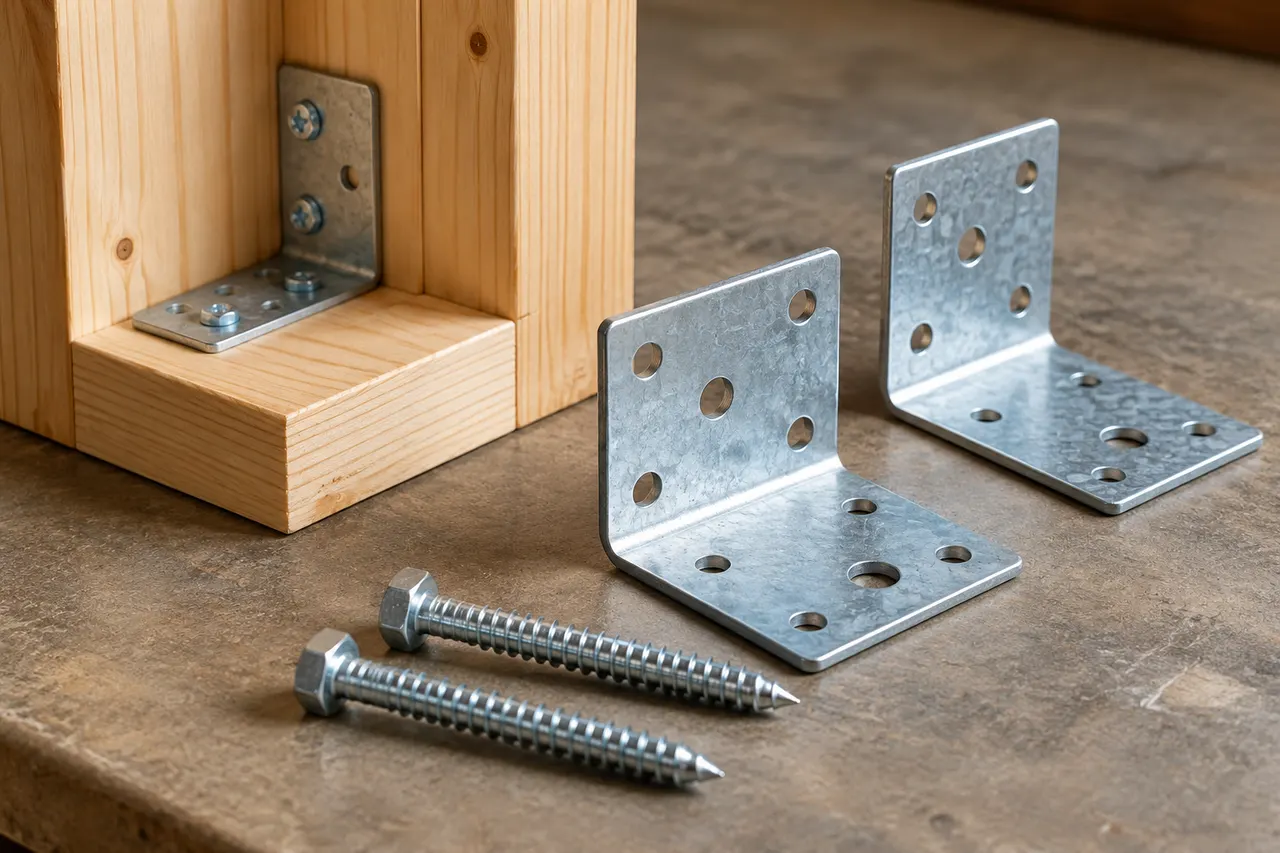 Structural connectors and fasteners — Red Oak