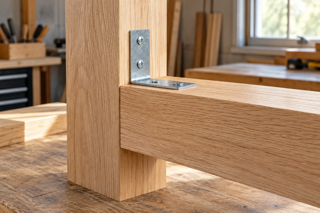 Exterior wood and compatible connections — Red Oak