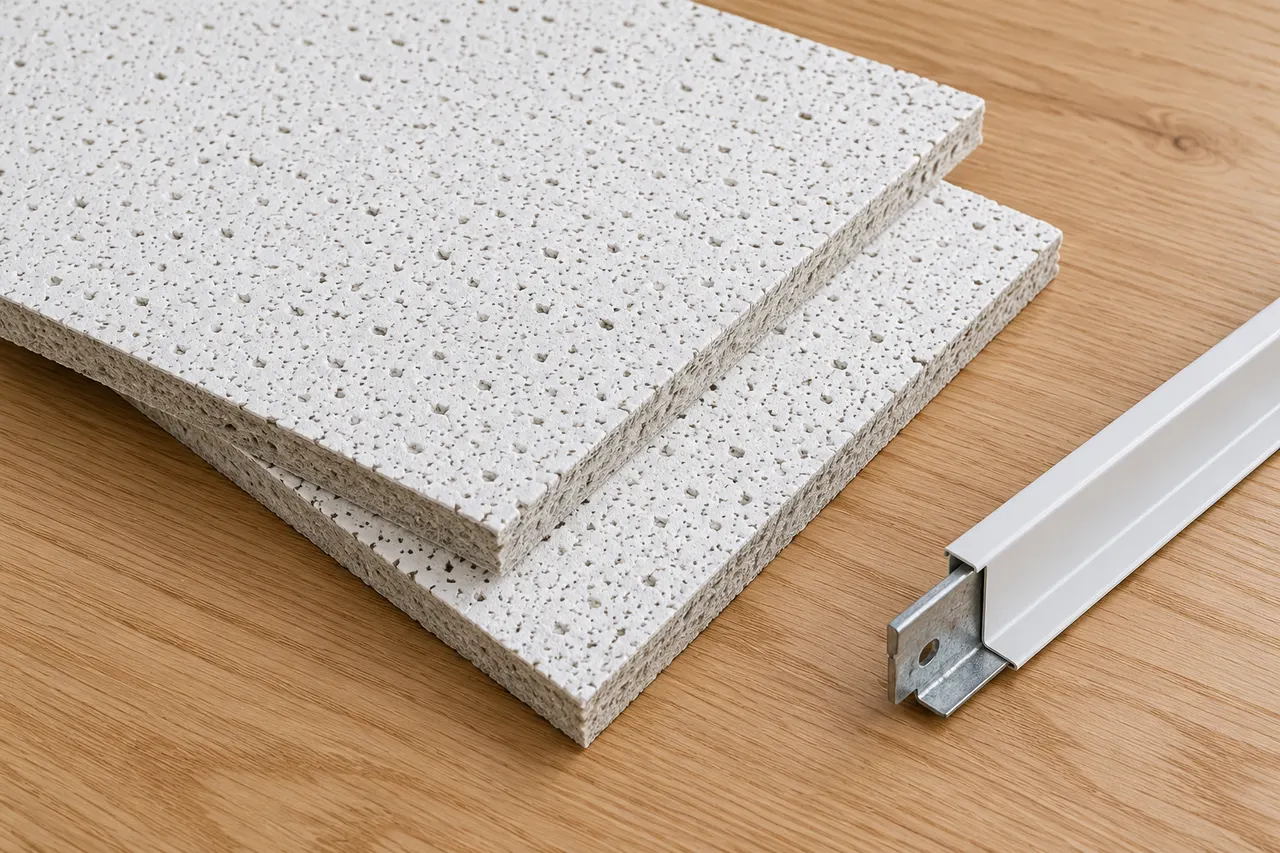 Acoustical ceiling systems — Red Oak