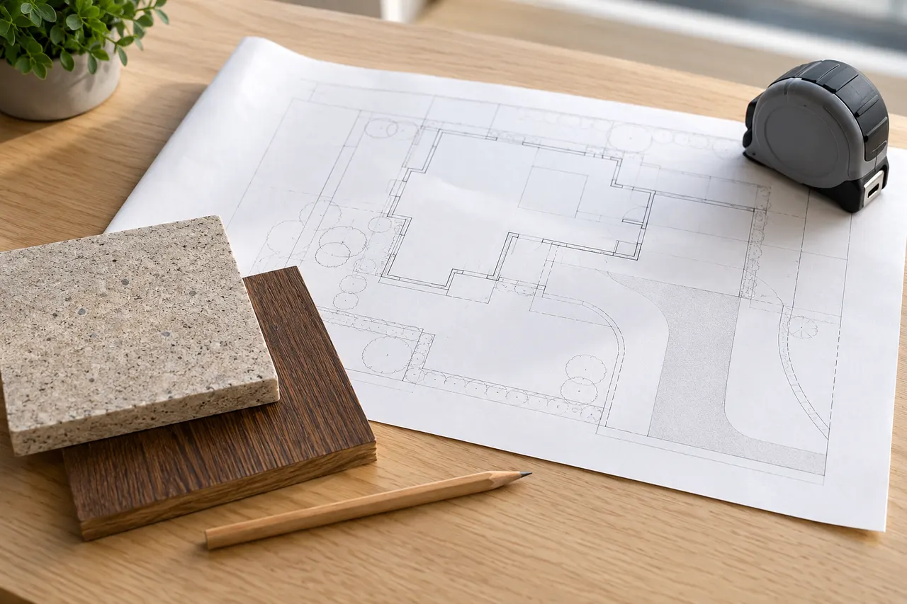 Measured drawings and scope decisions — Red Oak