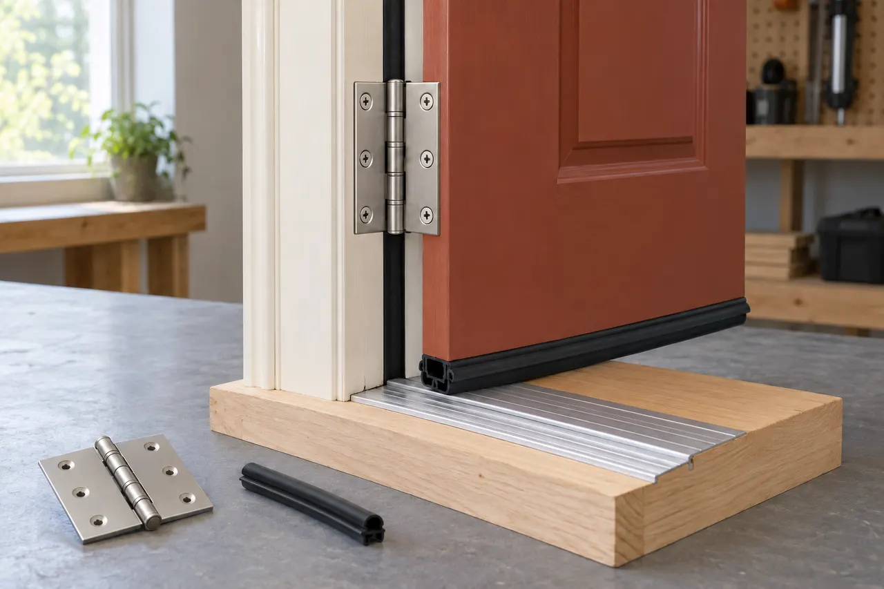 Exterior door systems — Red Oak