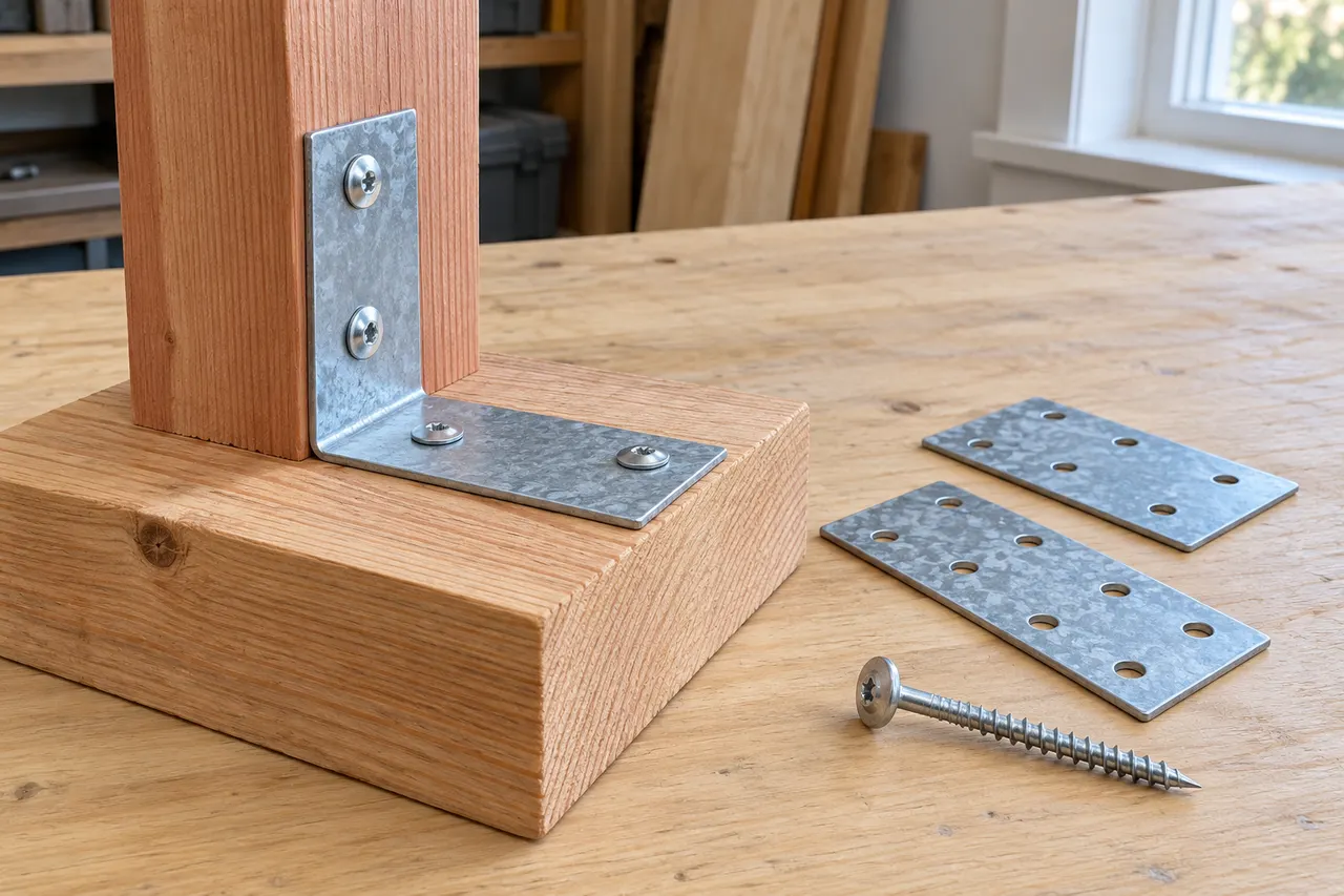 Structural connectors and fasteners — Red Oak