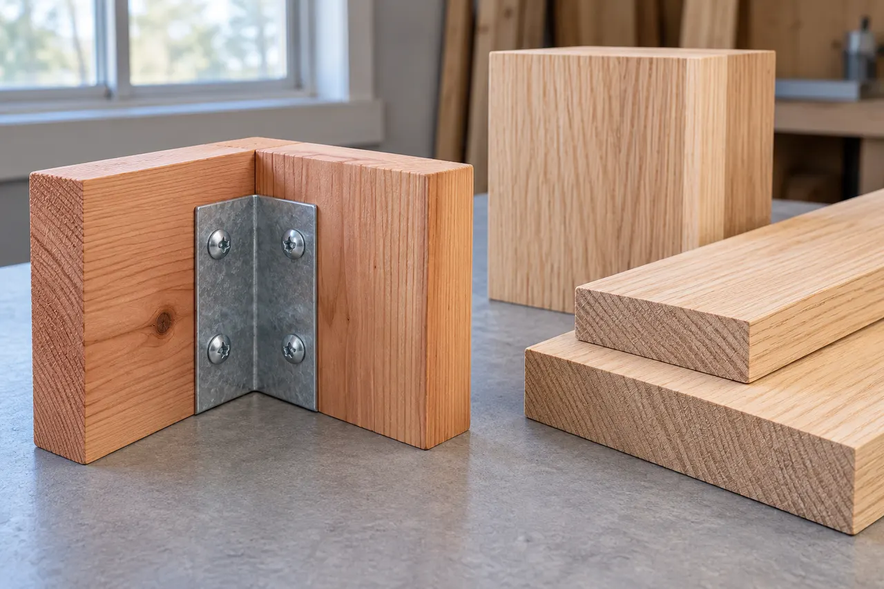 Exterior wood and compatible connections — Red Oak