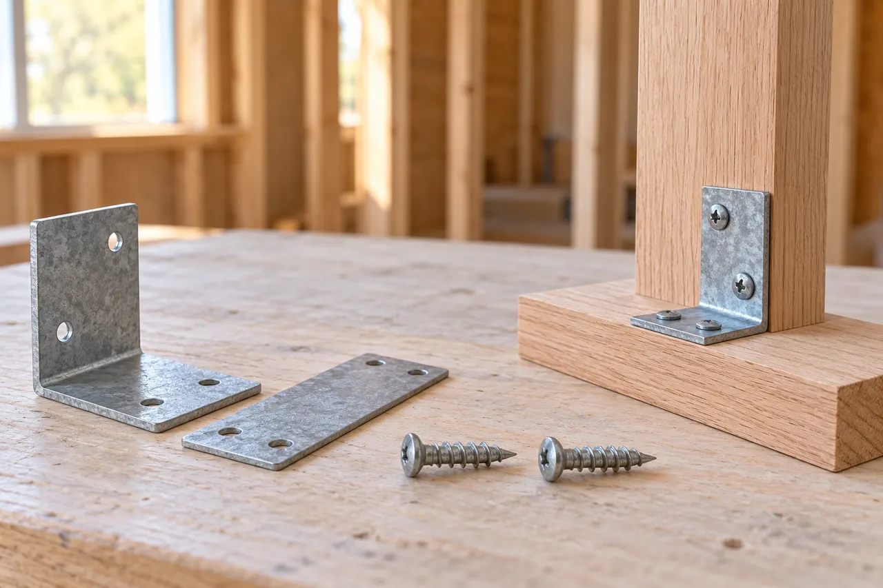 Structural connectors and fasteners — Red Oak