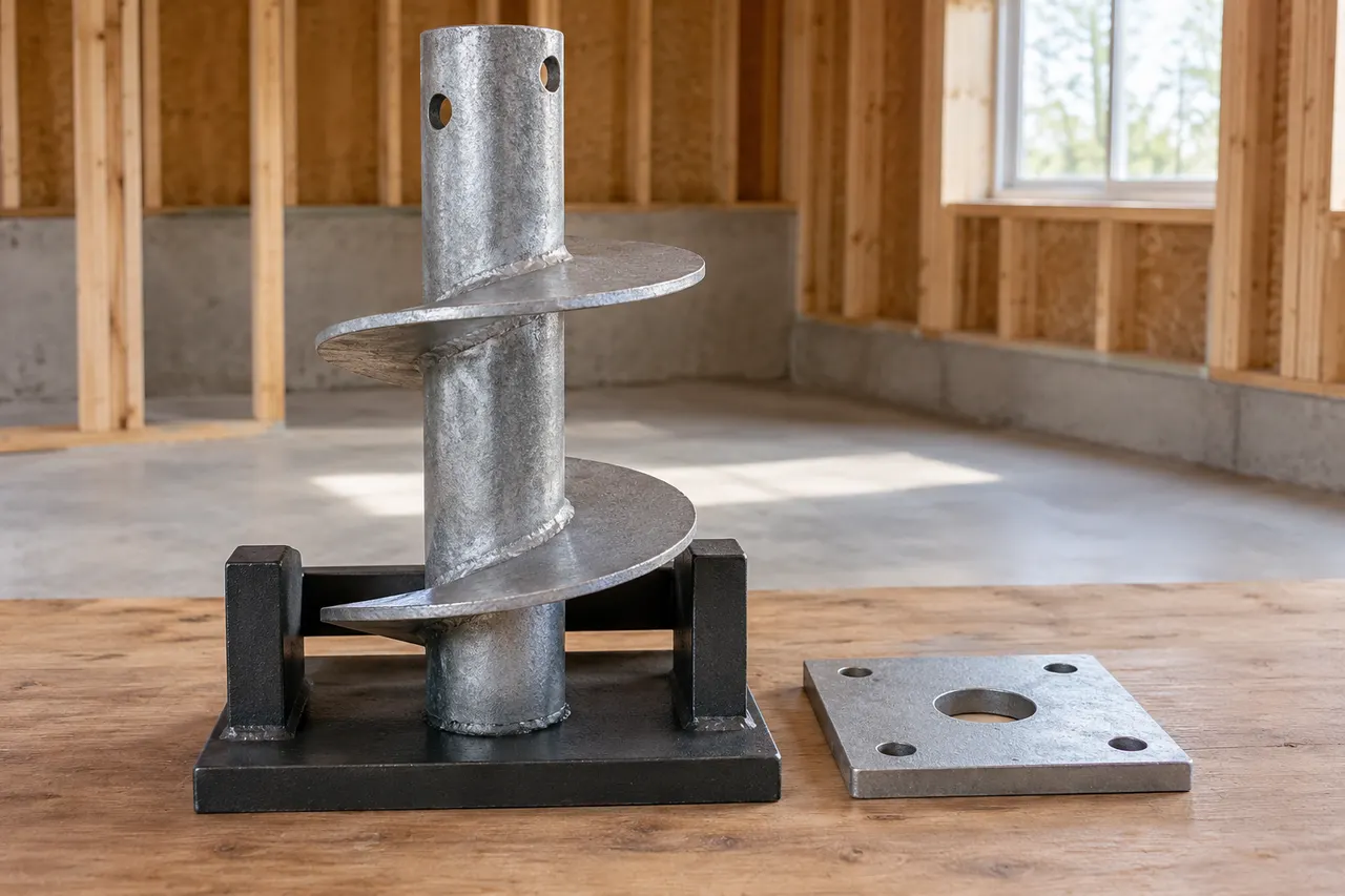 Helical pile systems — Red Oak
