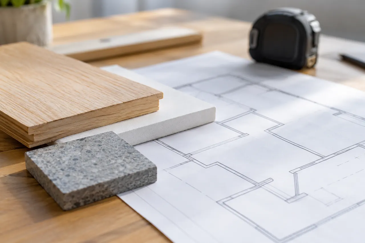 Measured drawings and scope decisions — Red Oak