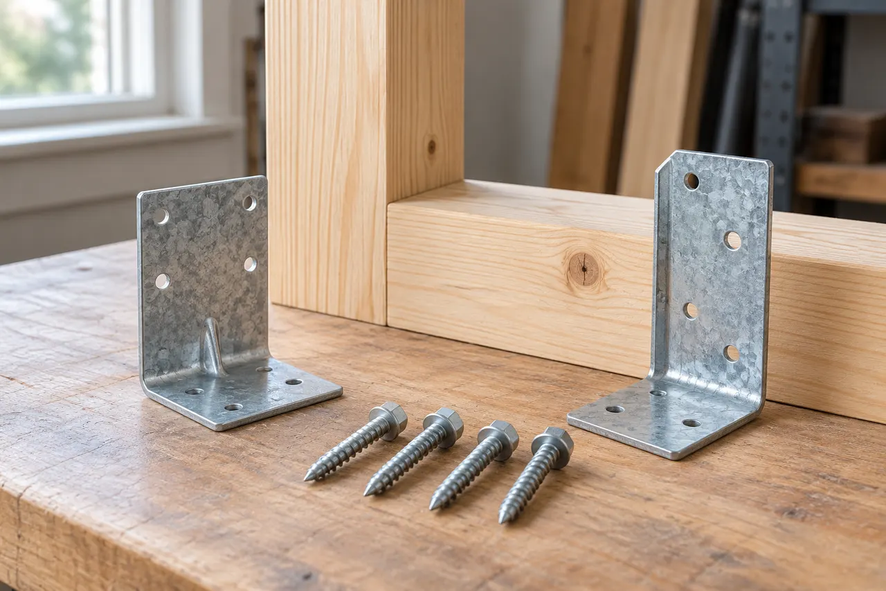 Structural connectors and fasteners — Red Oak