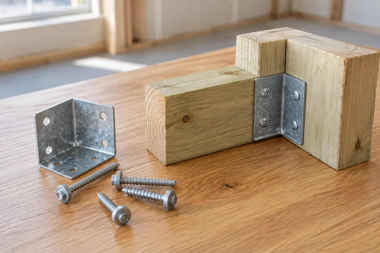 Structural connectors and fasteners — Red Oak