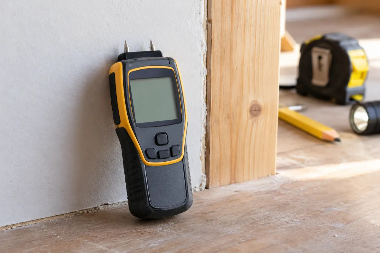 Moisture measurement — Red Oak