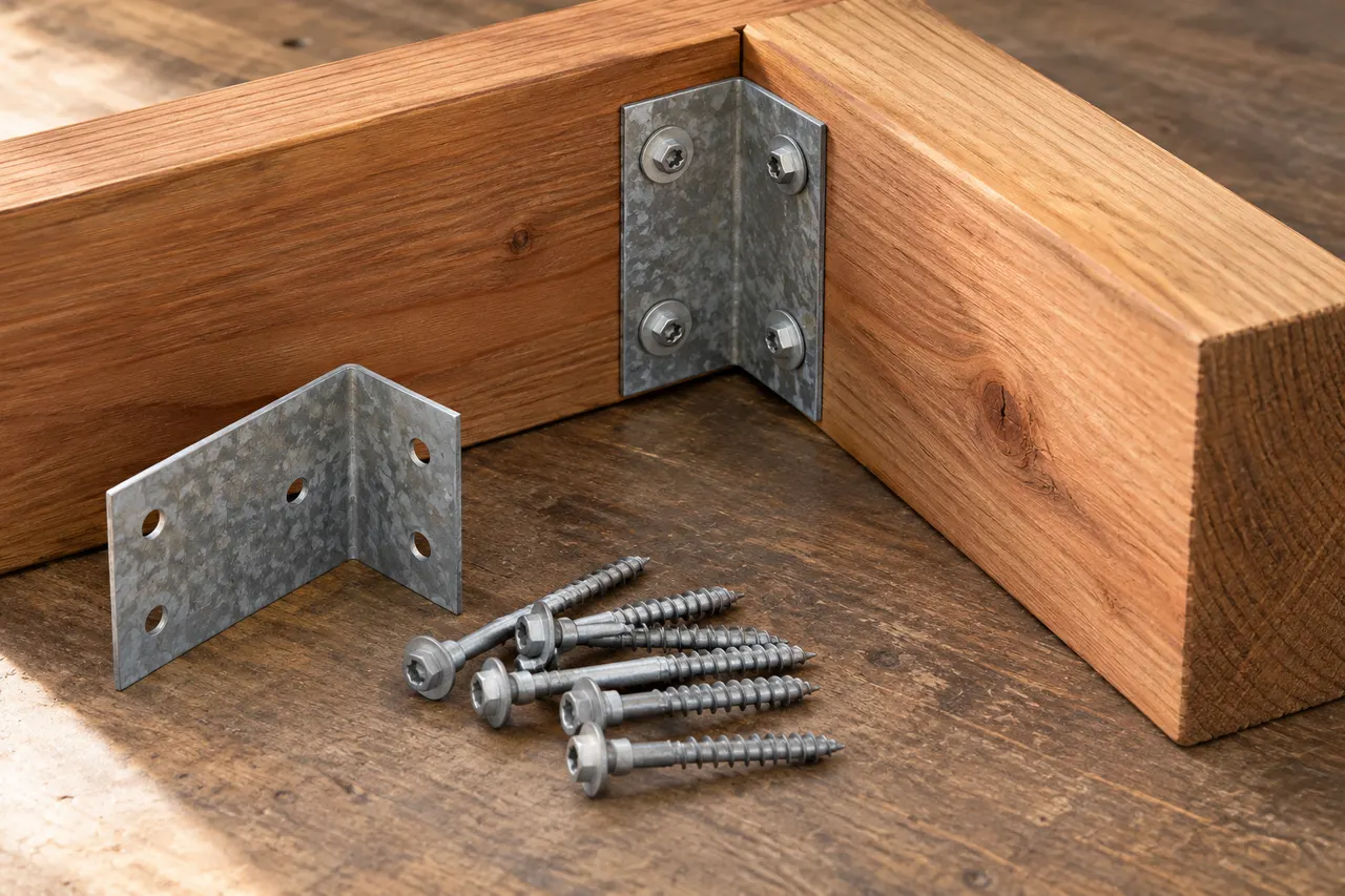 Structural connectors and fasteners — Red Oak
