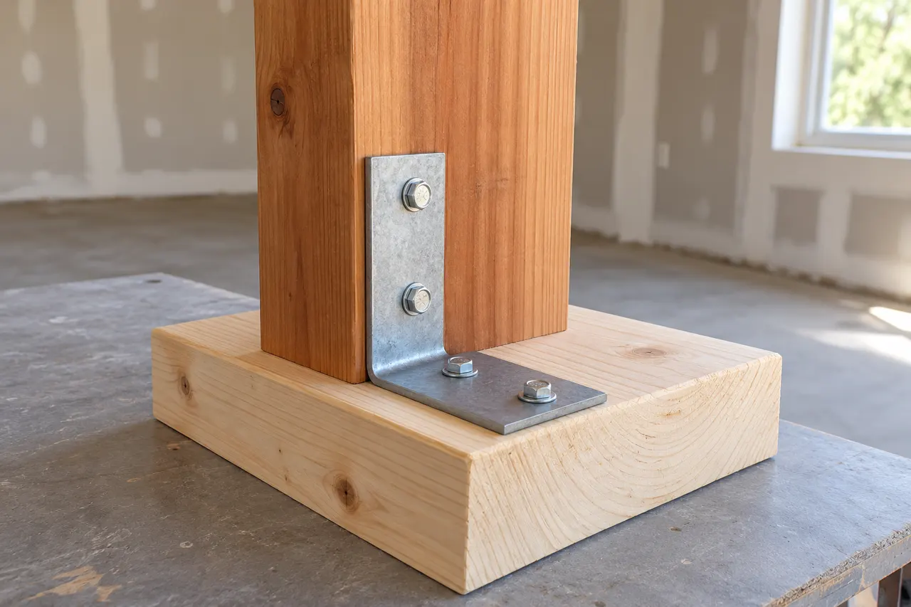 Exterior wood and compatible connections — Red Oak