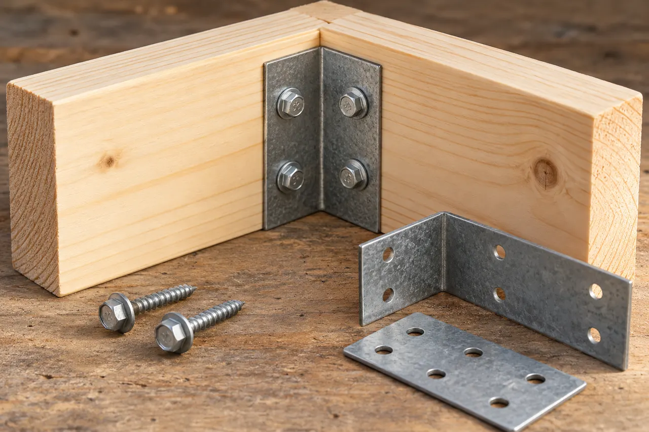 Structural connectors and fasteners — Red Oak