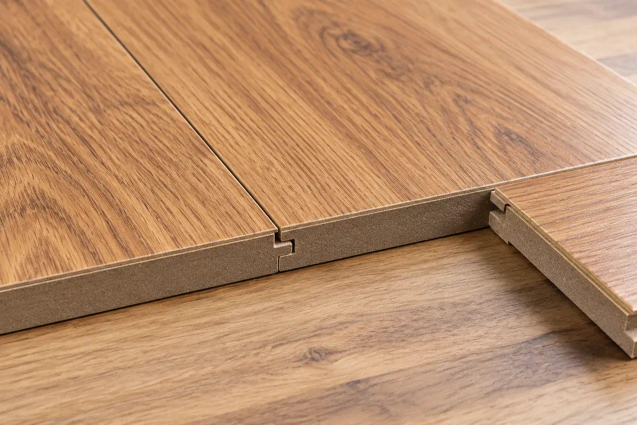Laminated wood flooring — Red Oak