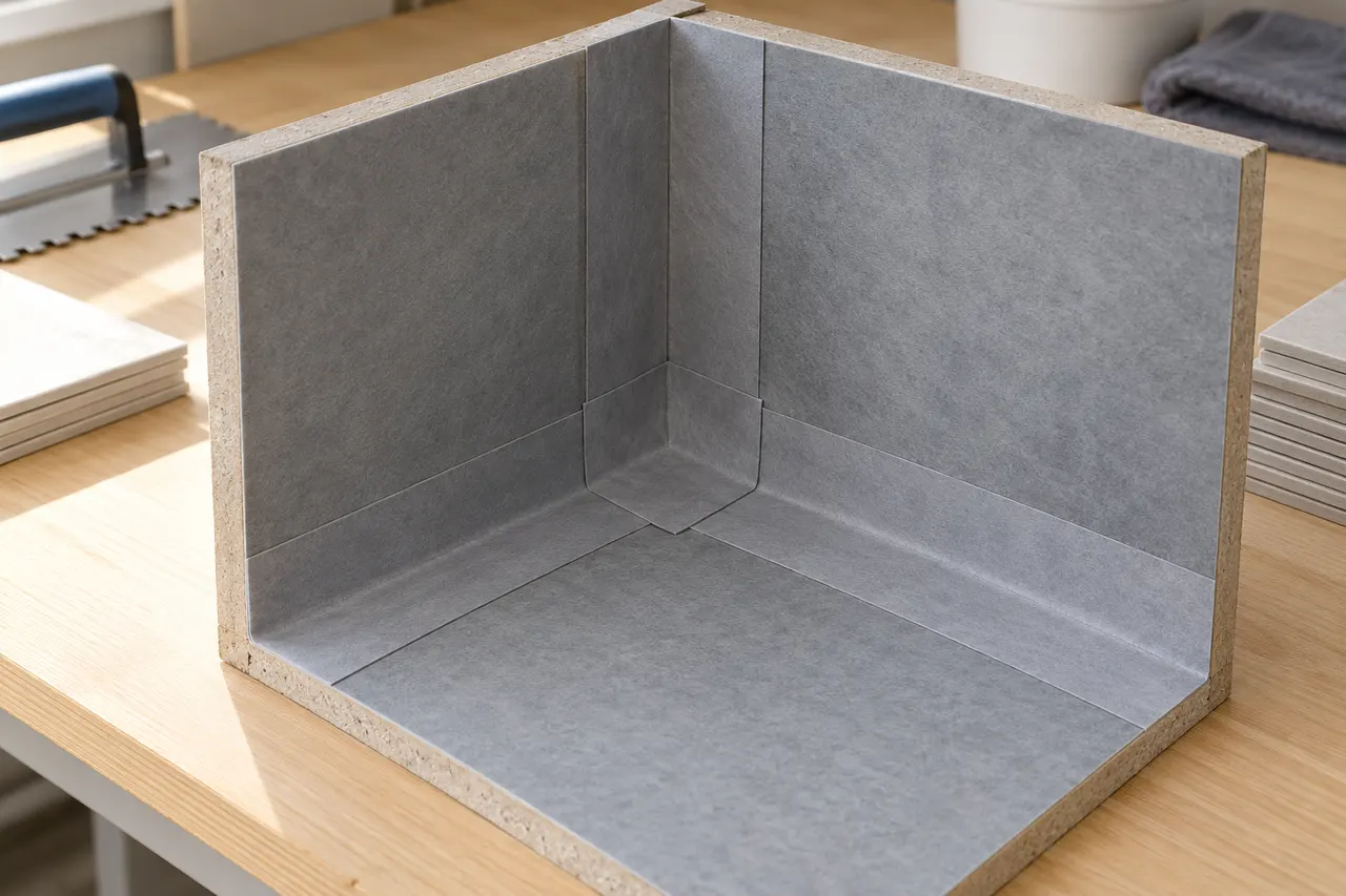 Bonded sheet waterproofing — Richardson