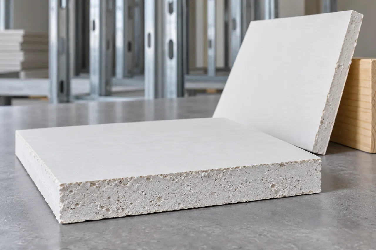 Gypsum wall and ceiling panels — Richardson