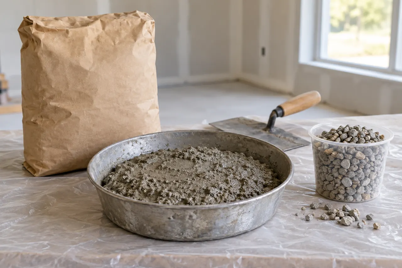 Bagged concrete mix reference — Richardson