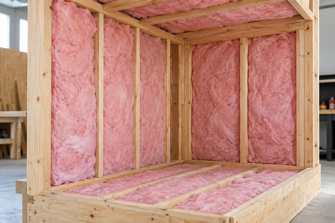 Fiberglass batt insulation — Richardson