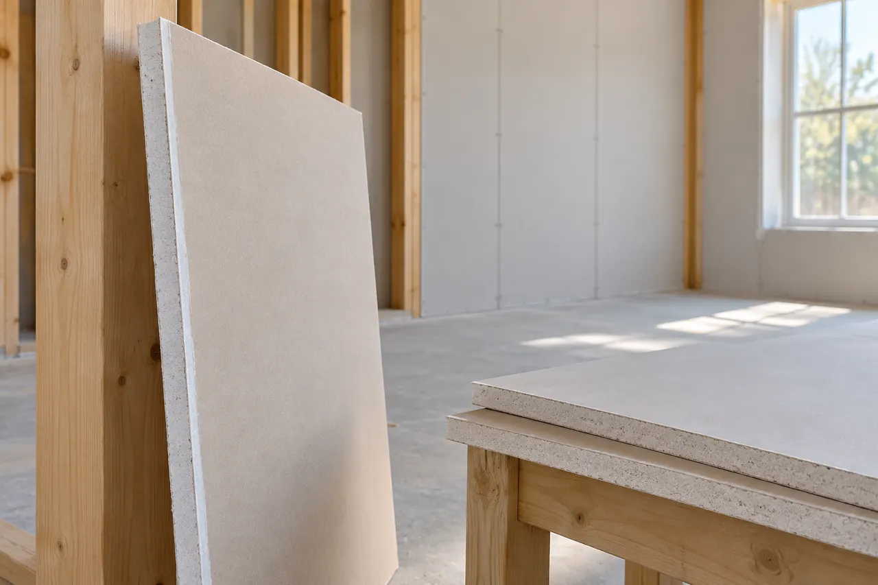 Gypsum wall and ceiling panels — Richardson
