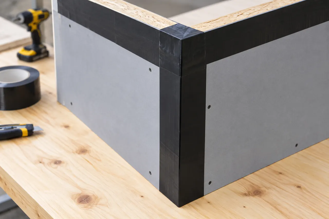 Integrated sheathing and seam treatment — Richardson