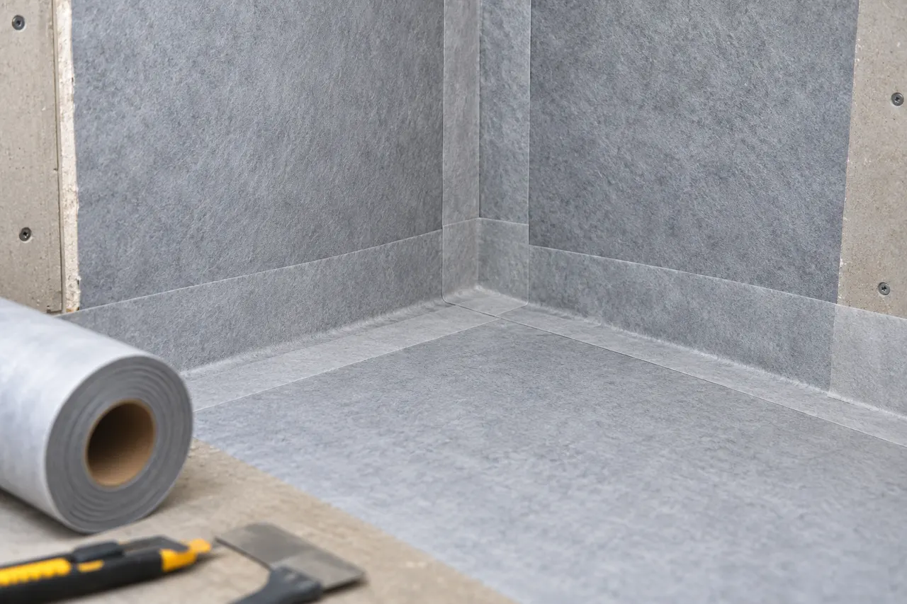 Bonded sheet waterproofing — Rockwall