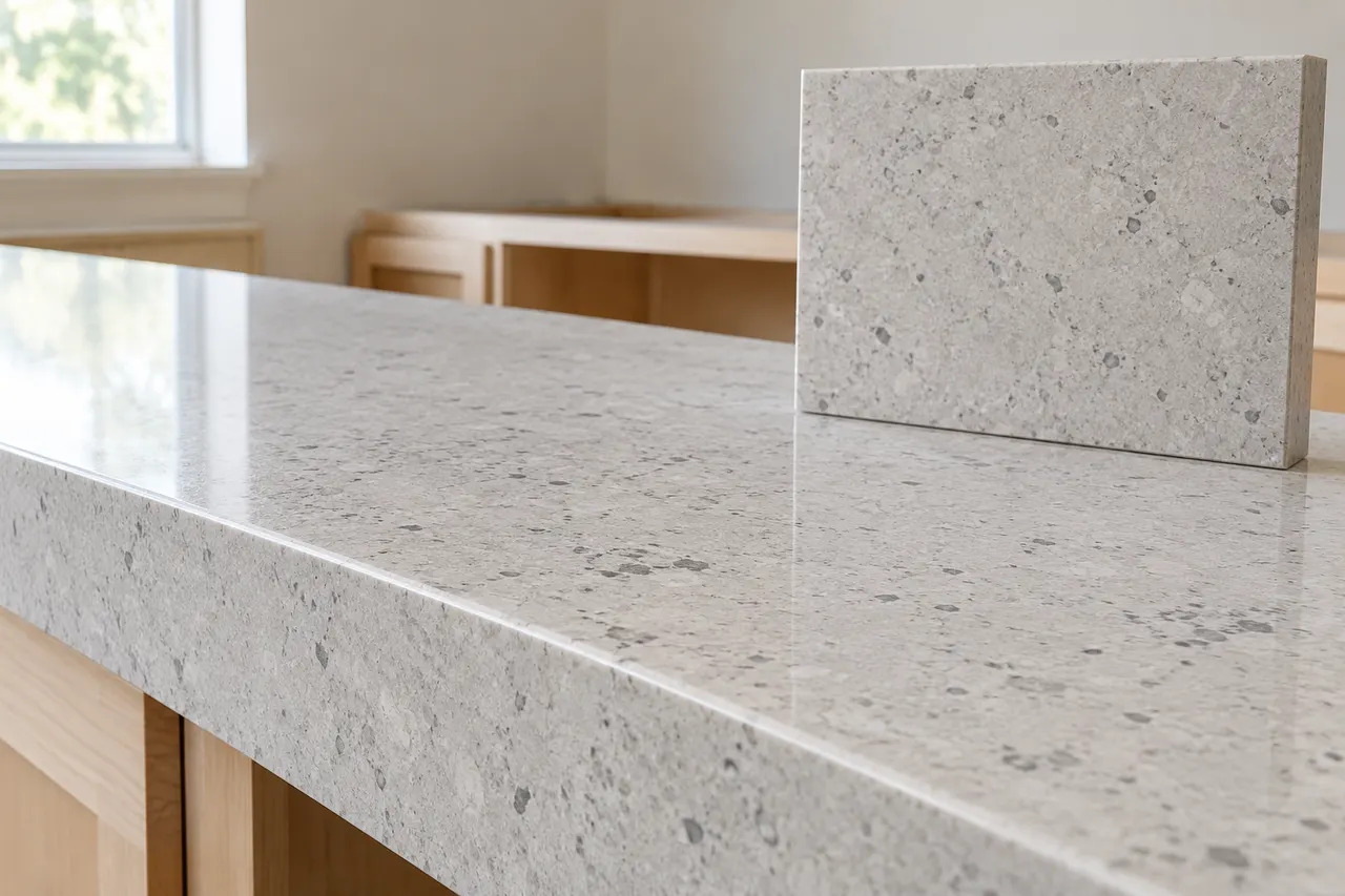 Quartz surface slabs — Rockwall