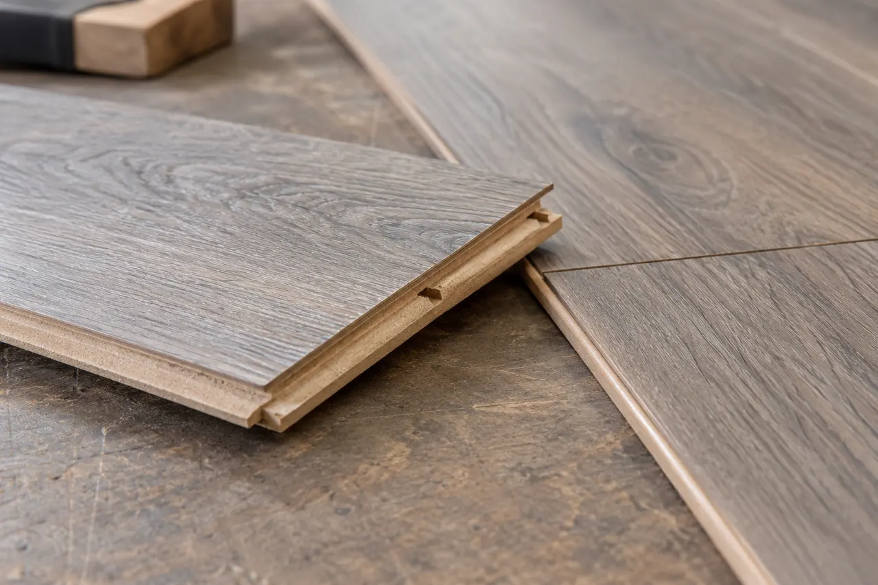 Laminated wood flooring — Rockwall