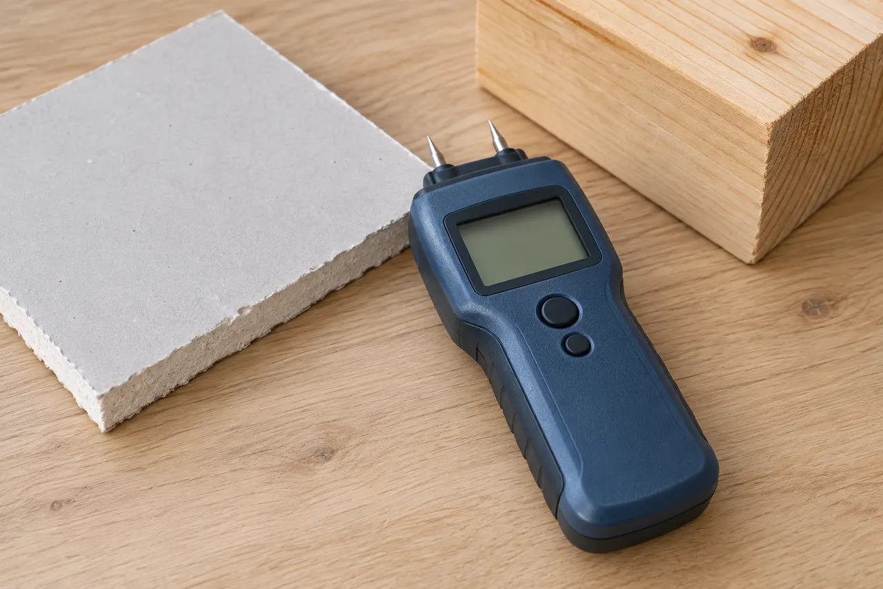 Moisture measurement — Rockwall