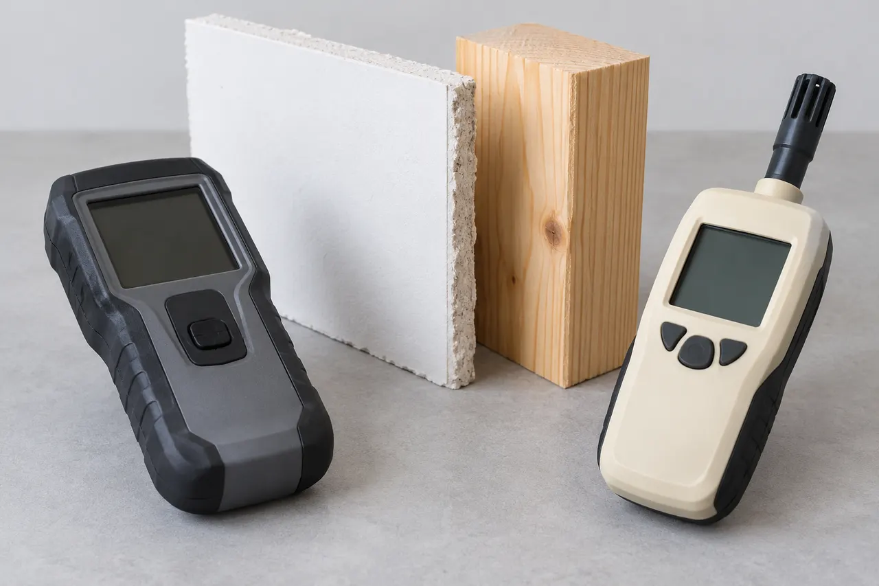 Moisture measurement — Rockwall
