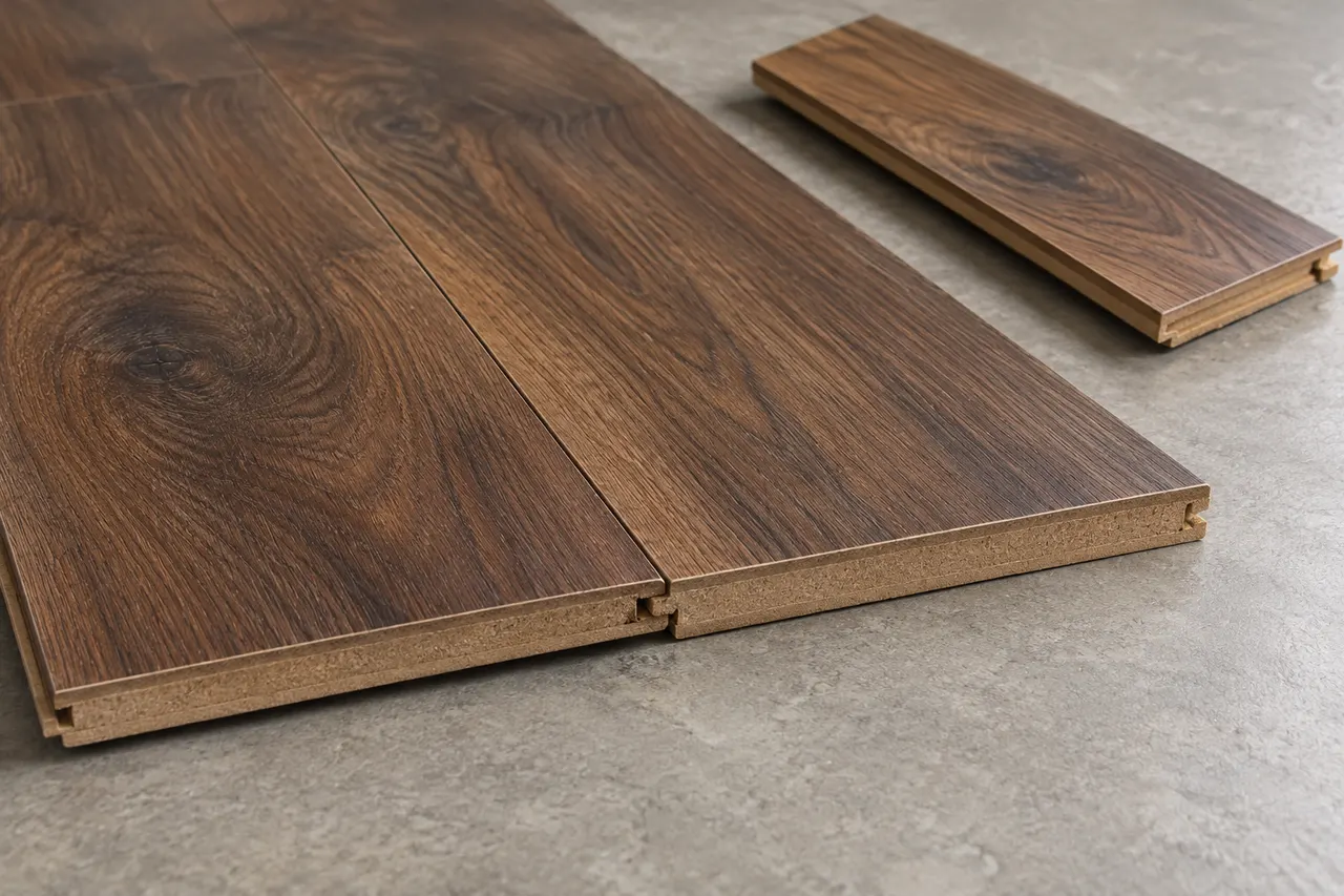 Laminated wood flooring — Rowlett