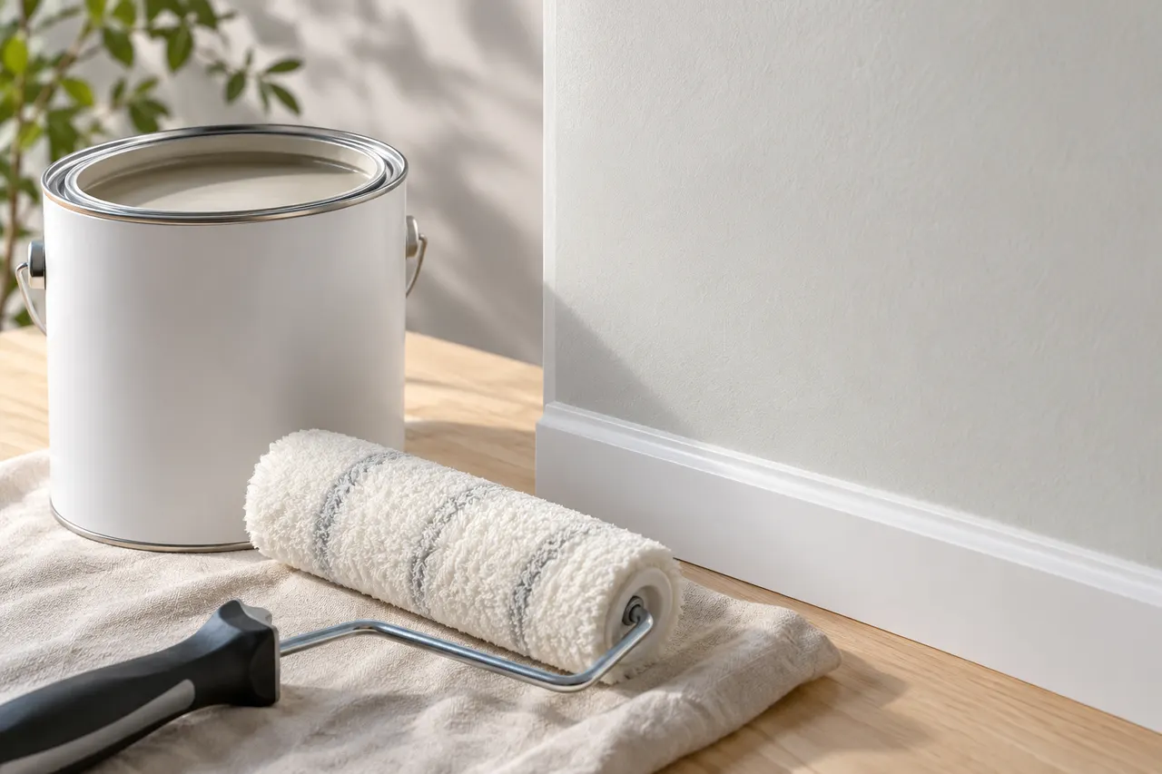 Interior acrylic finish — Rowlett