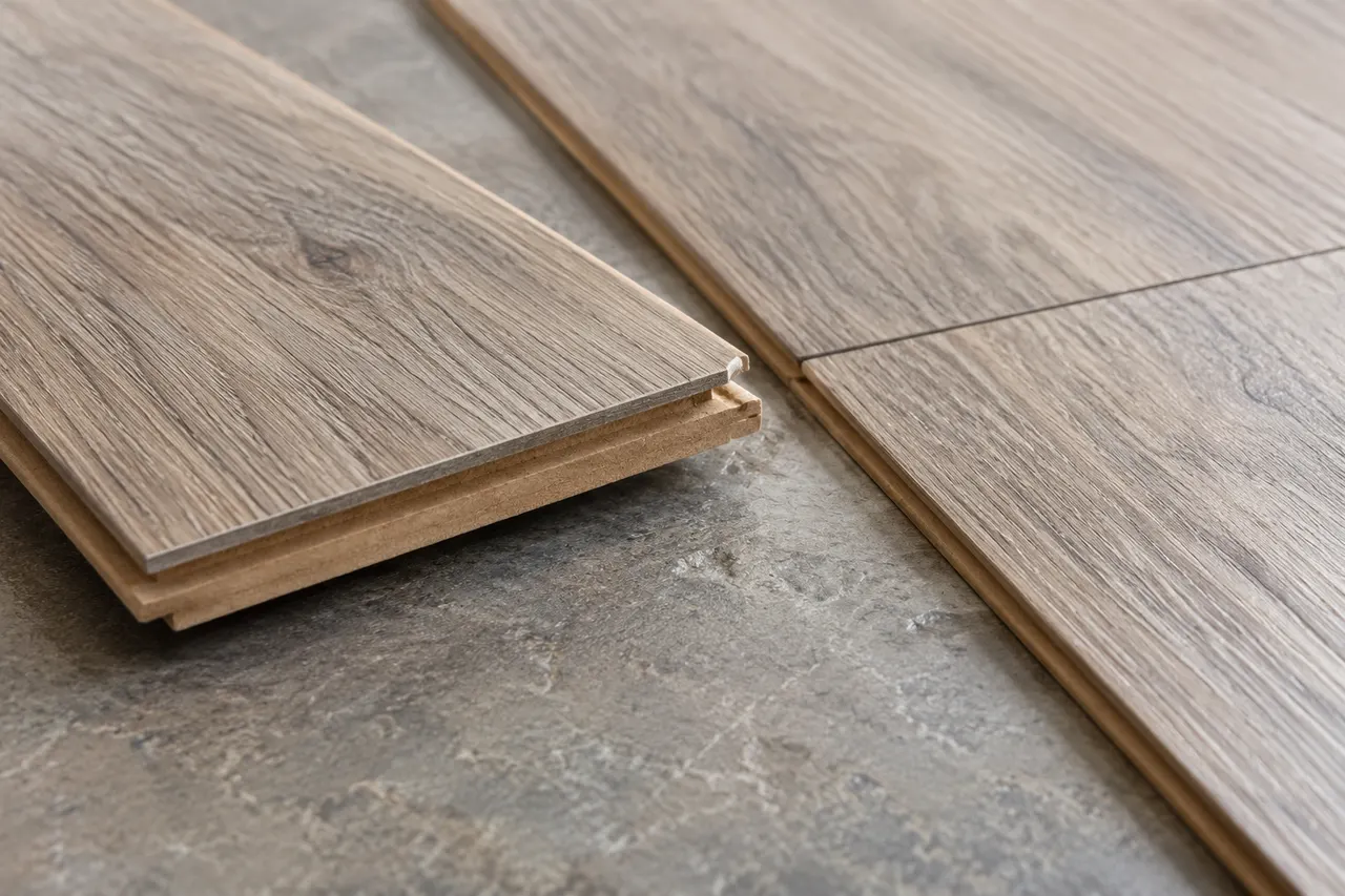 Laminated wood flooring — Rowlett