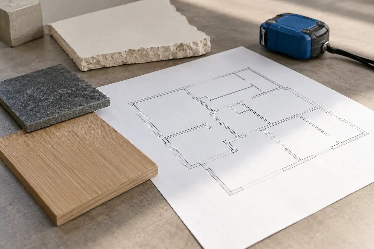 Measured drawings and scope decisions — Rowlett