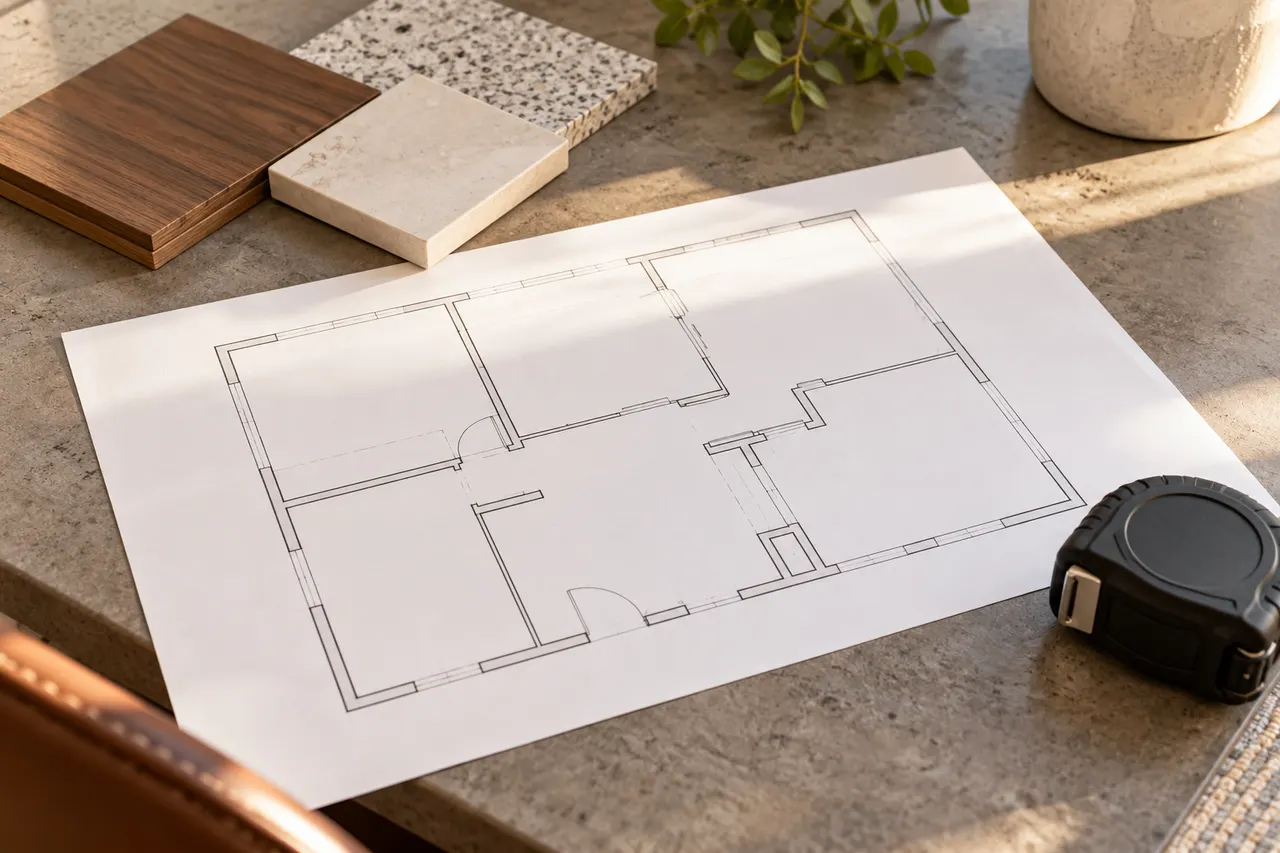 Measured drawings and scope decisions — Rowlett