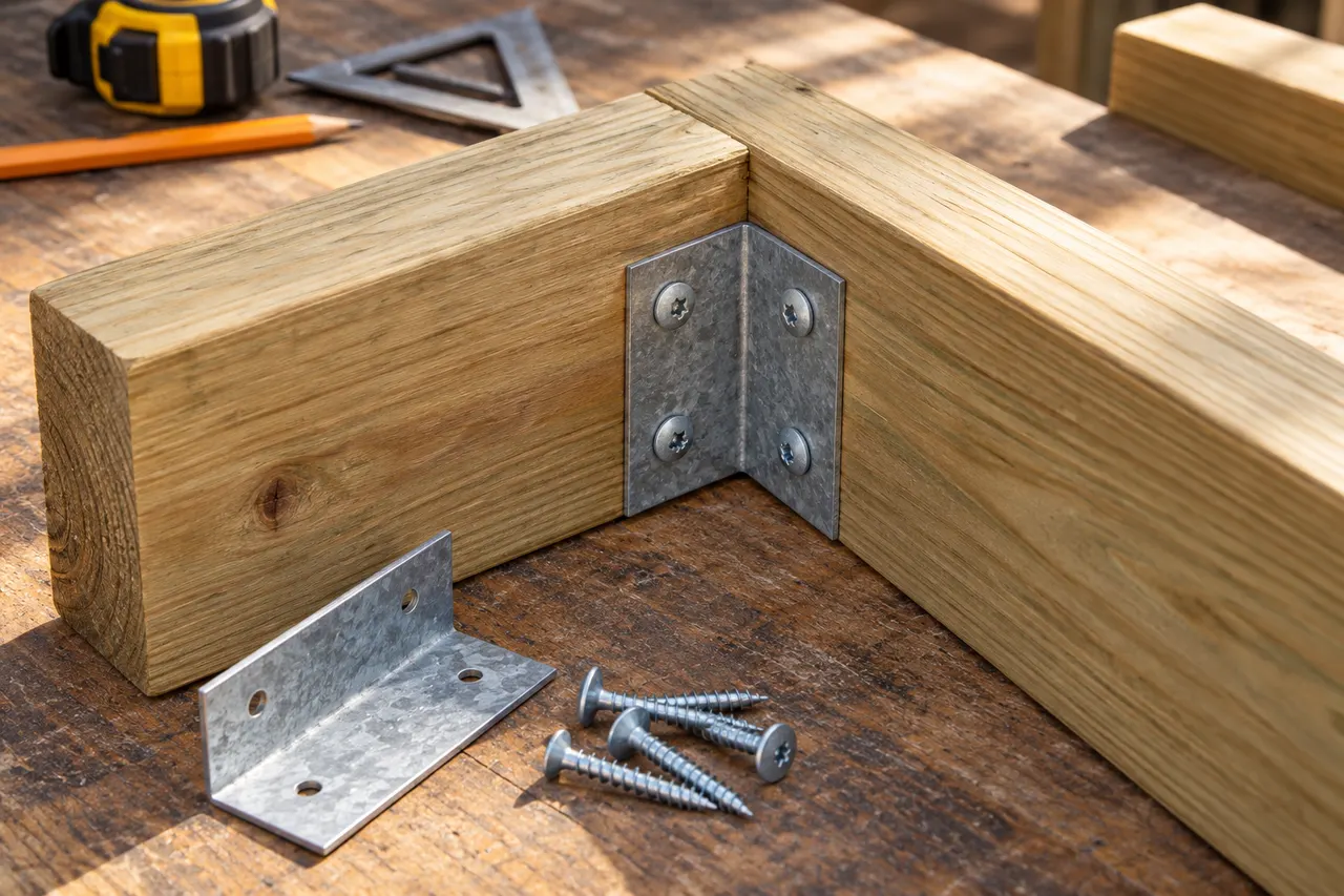 Exterior wood and compatible connections — Rowlett