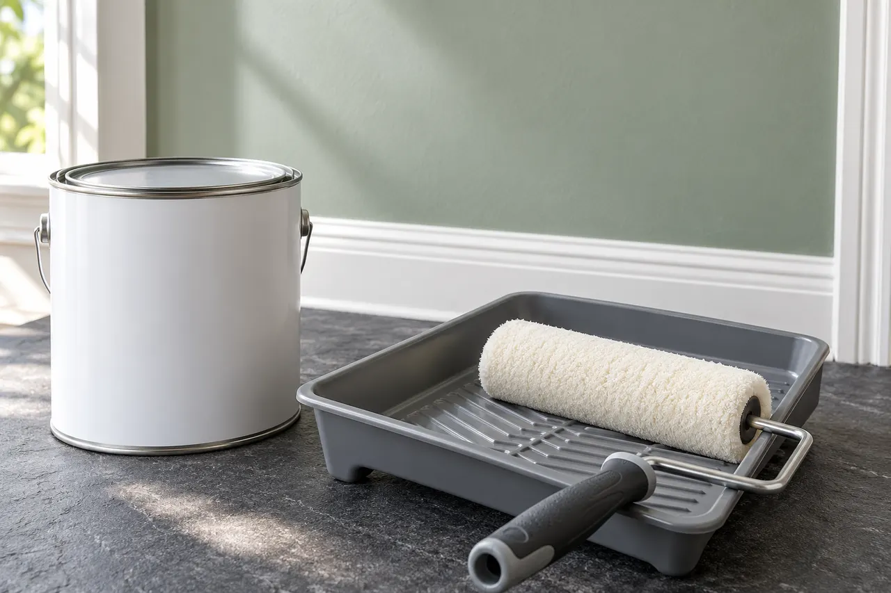 Interior acrylic finish — Rowlett