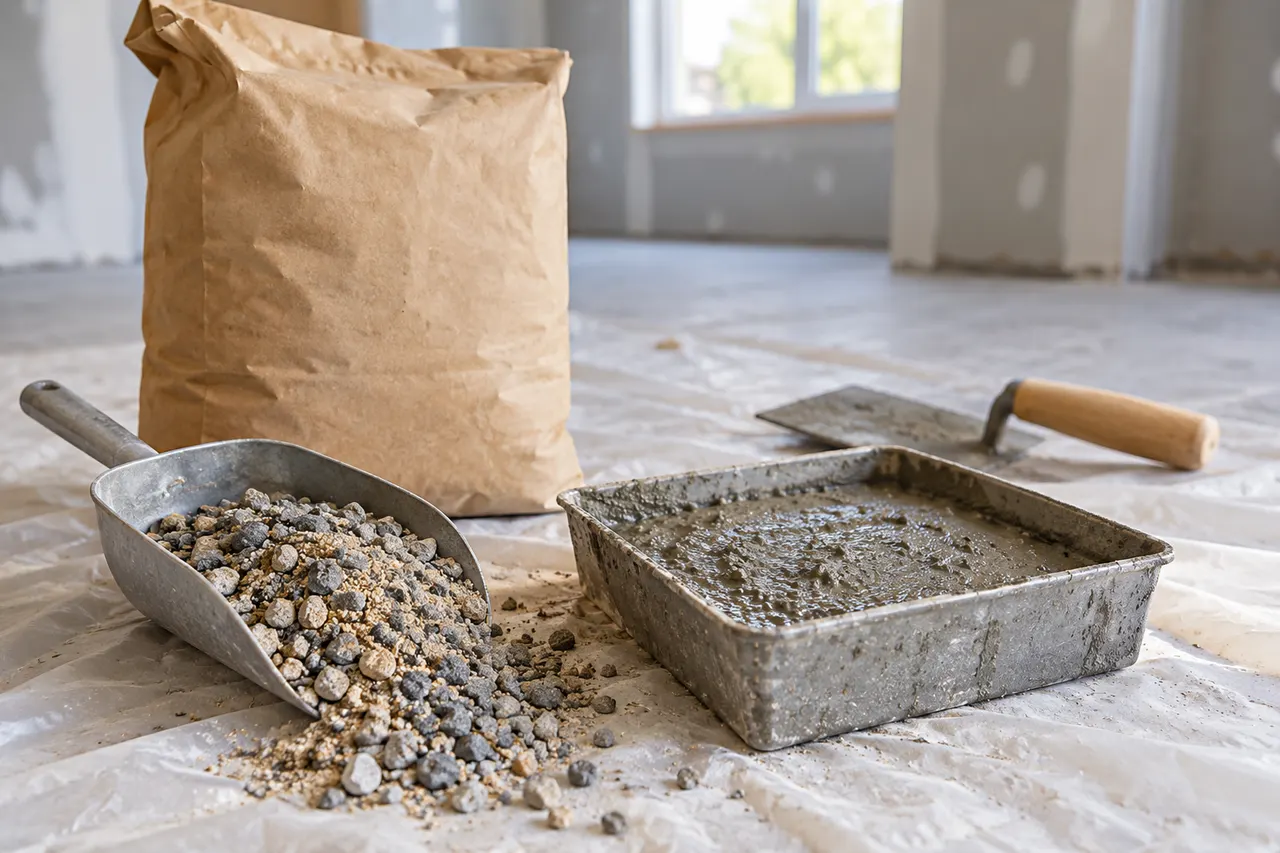 Bagged concrete mix reference — Southlake