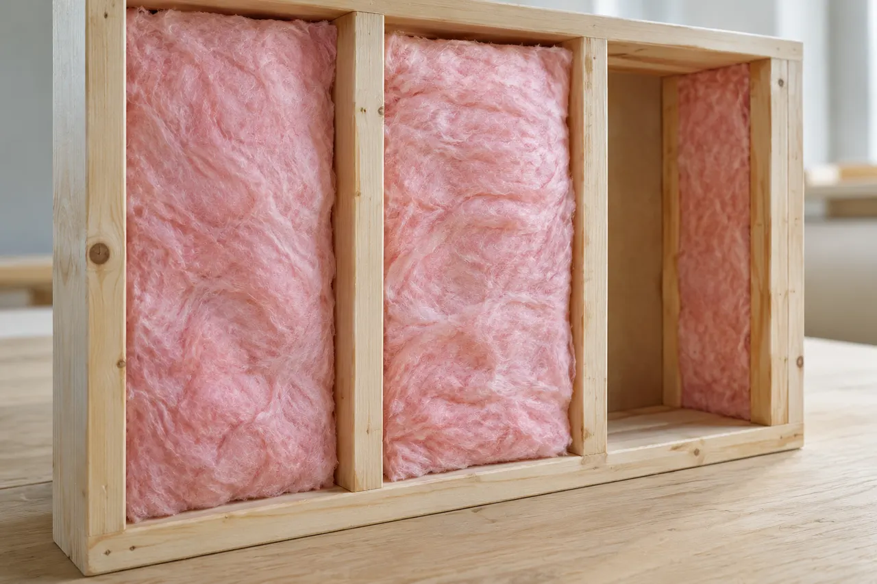 Fiberglass batt insulation — Southlake