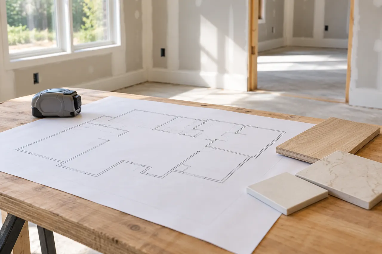 Measured drawings and scope decisions — Southlake