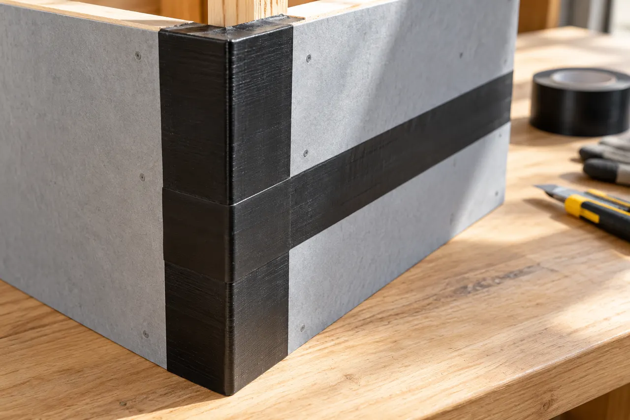 Integrated sheathing and seam treatment — Southlake