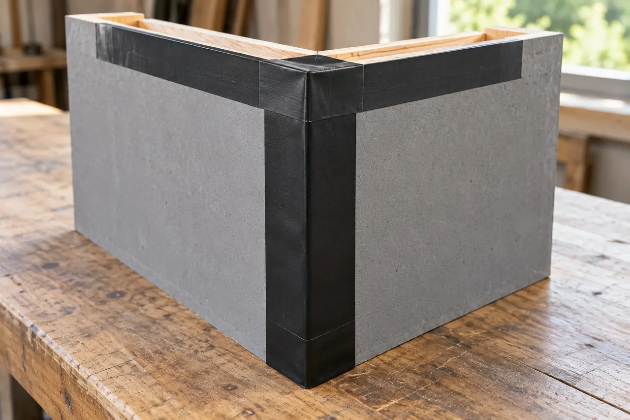 Integrated sheathing and seam treatment — Southlake