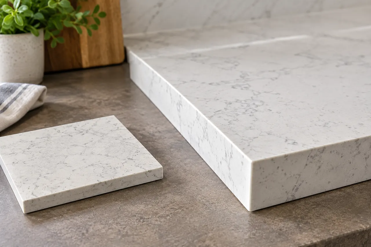 Quartz surface slabs — Waxahachie