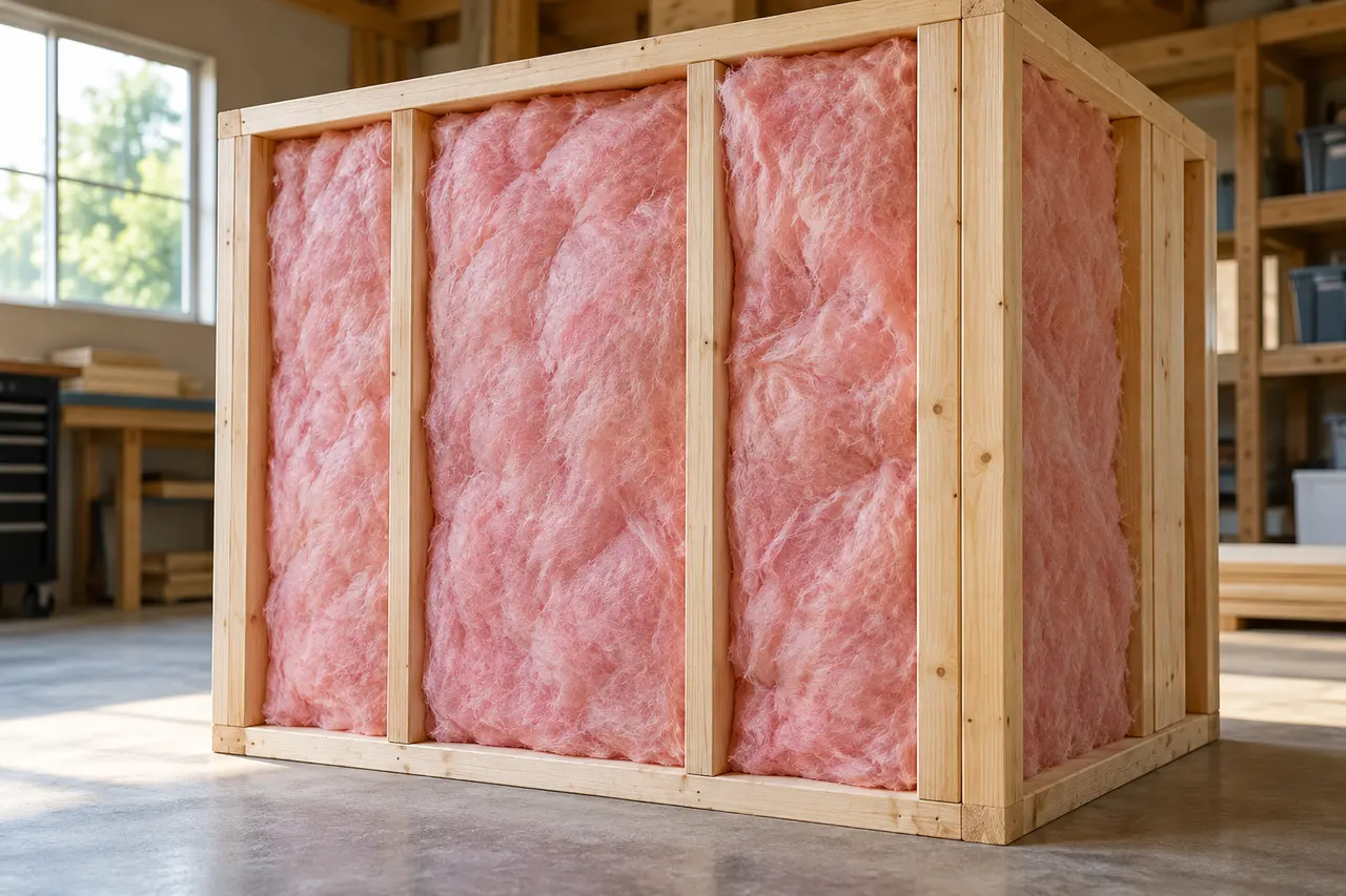 Fiberglass batt insulation — Waxahachie