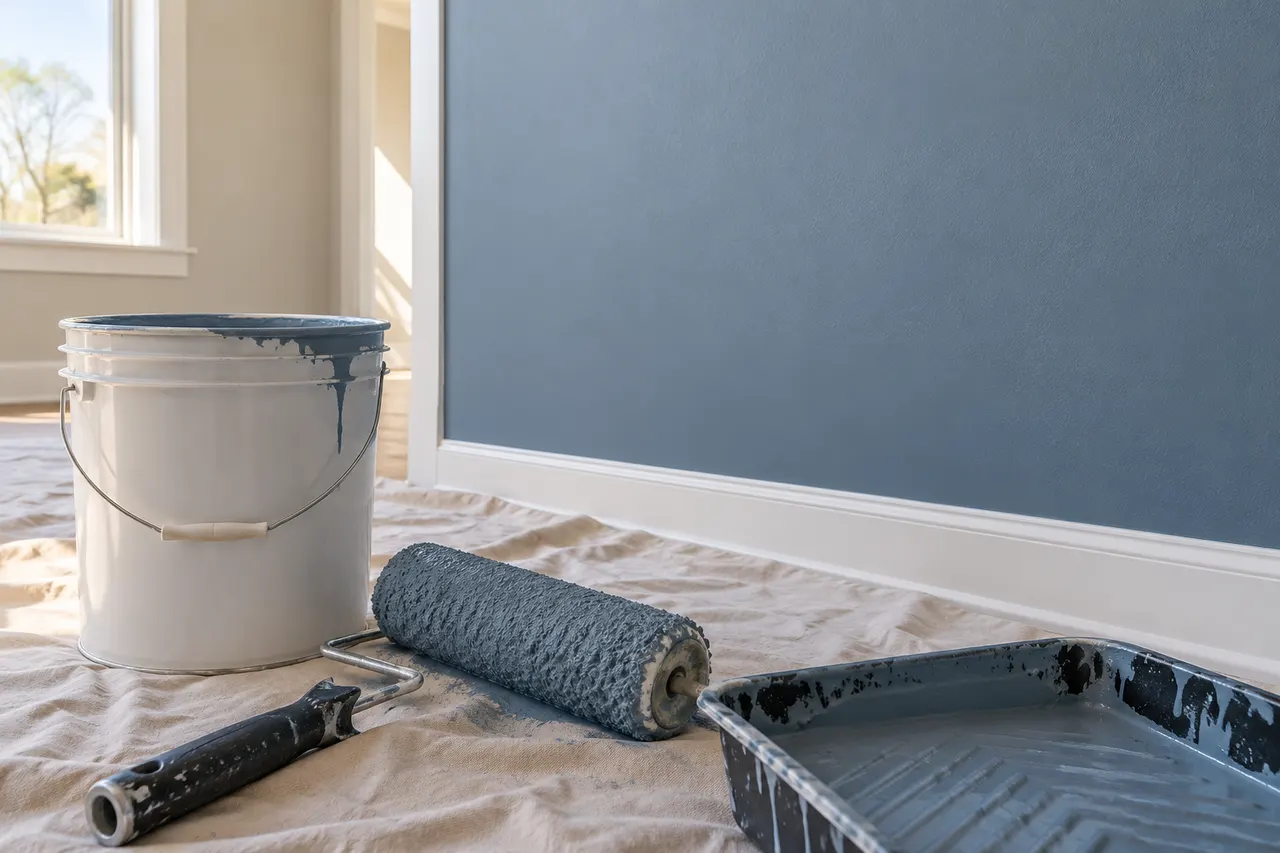 Interior acrylic finish — Waxahachie