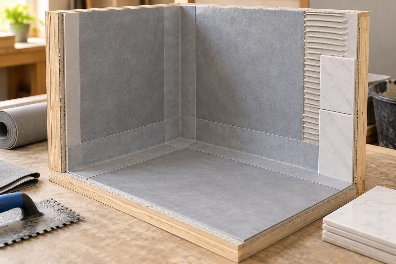 Bonded sheet waterproofing — Waxahachie