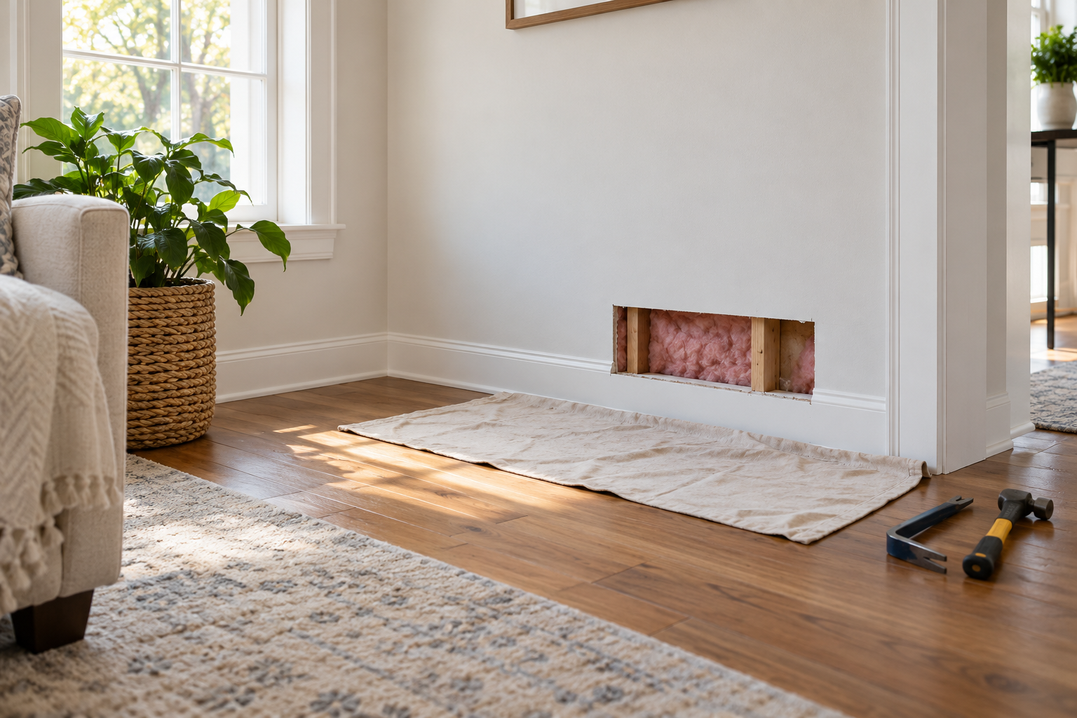 water damage restoration concept · Dallas–Fort Worth